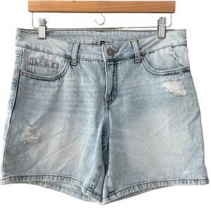 Sound Style Denim Distressed Shorts SS4
